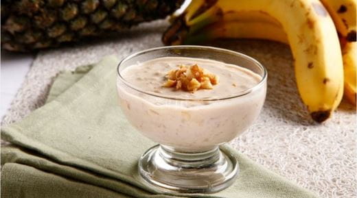 recipe image Creme de Banana e Abacaxi