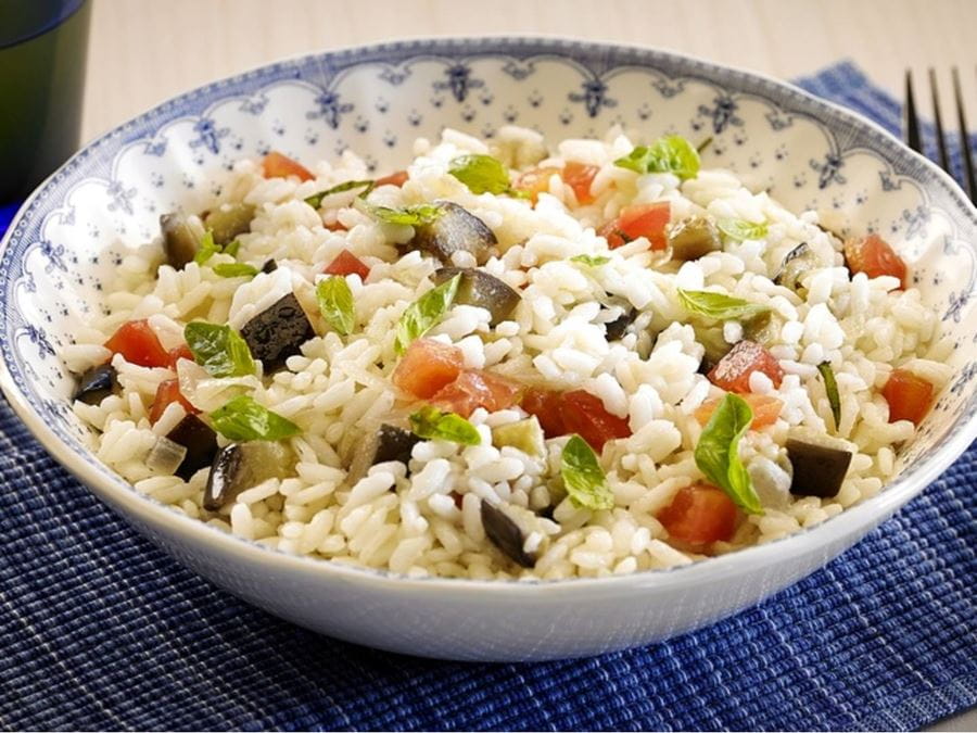 recipe image Risoto Nutritivo de Berinjela e Tomate