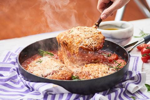 recipe image Filé à Parmegiana