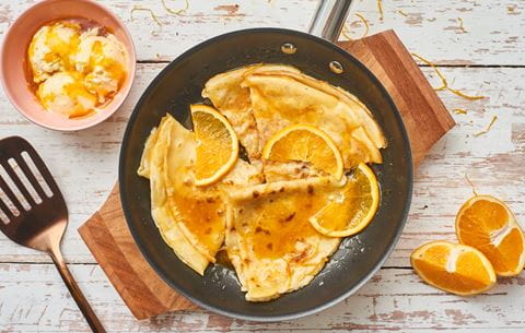 recipe image Crepe Suzette