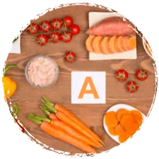 Ingredientes vitamines A